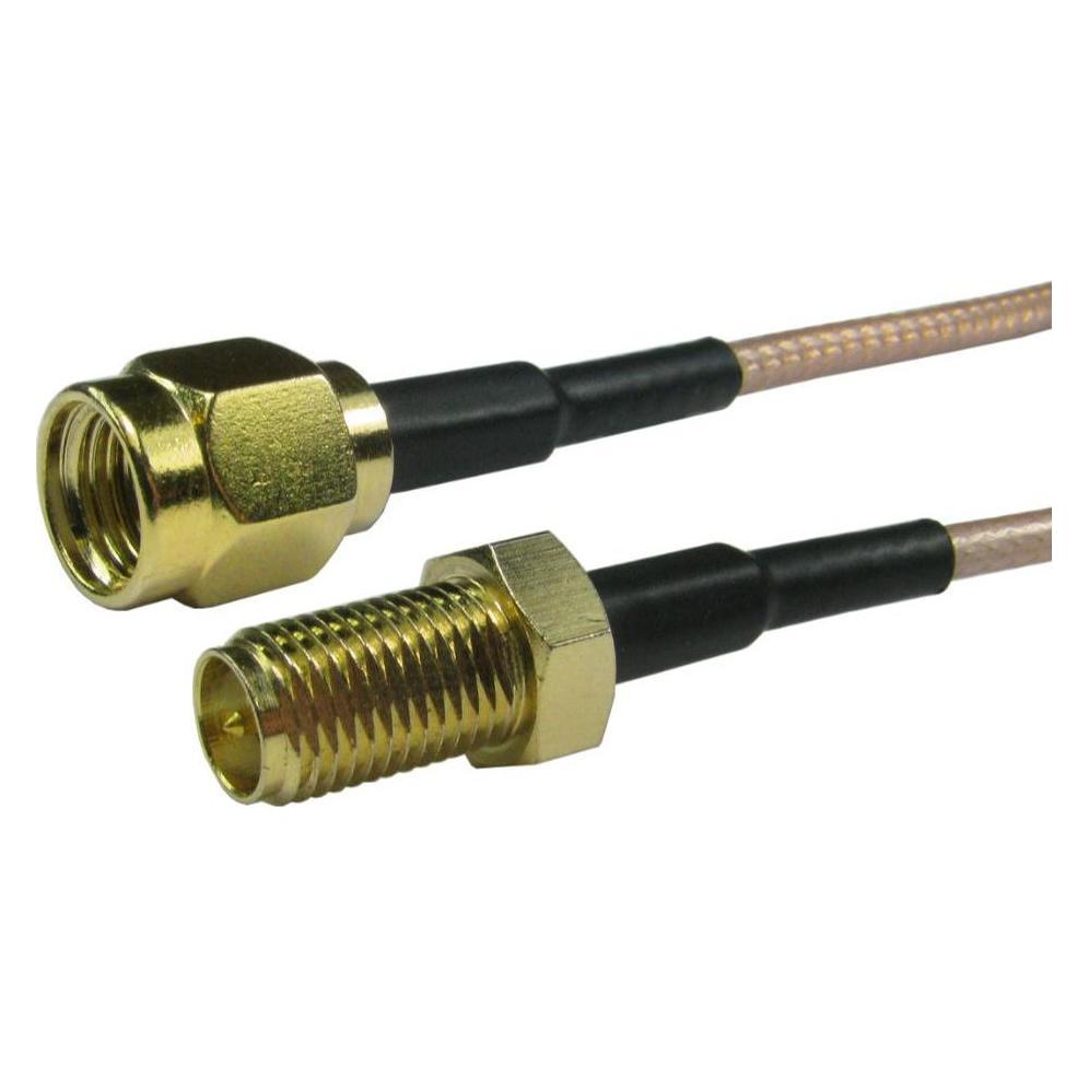RS PRO Reverse SMA Koaxialkabel konfektioniert, 50 Ω, 5m, RP-SMA / RP-SMA B Ausricht, gerade, Schwar (2662619)