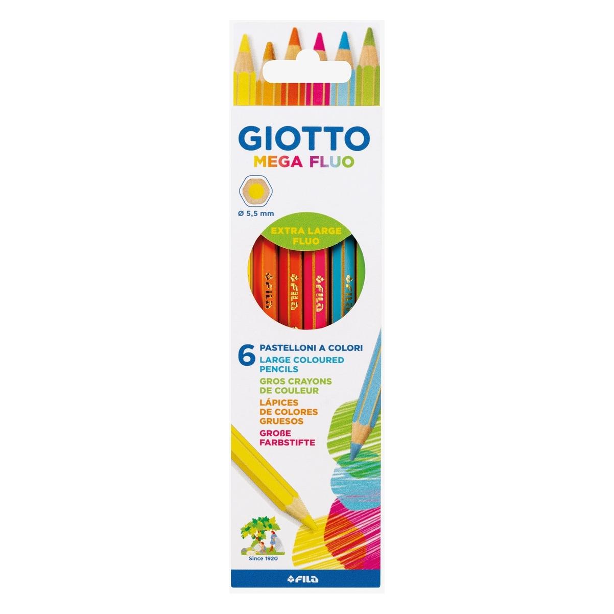 Giotto 6 Mega Farben Pack (6x) (F225700)