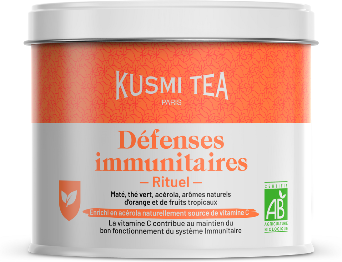 Immunabwehr Ritual - Grüner tee Mate, vitamin c, bio - Kusmi Tea