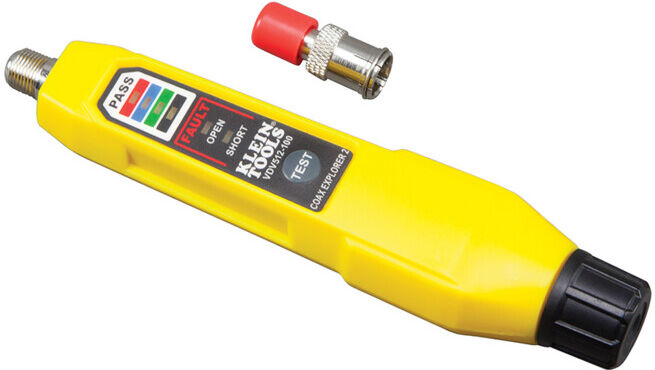 Klein Tools Testeur de câble coaxial Coax Explorer® 2 avec télécommande (VDV512100)