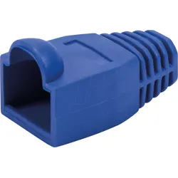 LOGILINK MP0066 - Knickschutztülle für RJ45, blau, 50 Stück