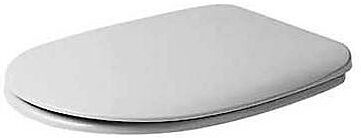 Duravit WC-Sitz Duraplus weiss, Scharniere Kunststoff weiss