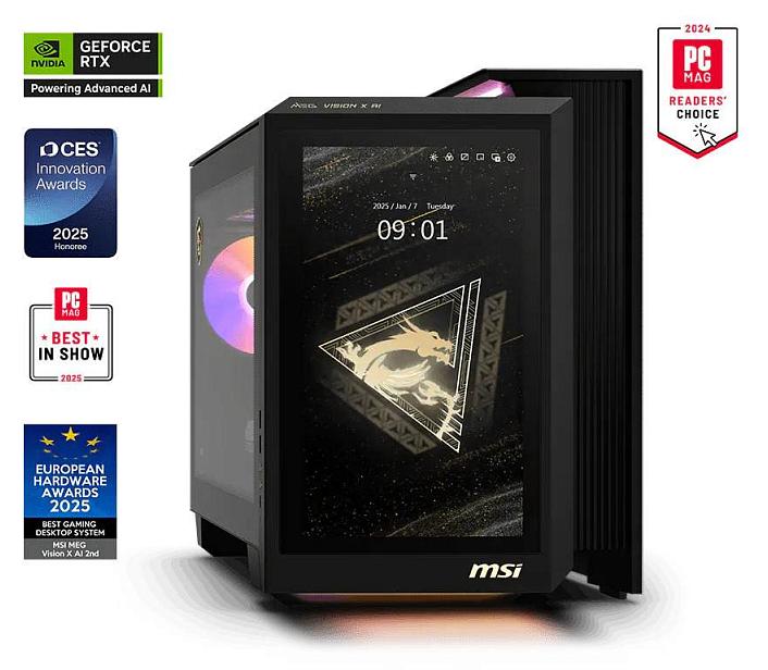 MSI MEG Vision X/AI 2NVV9-289EU/Tower/U9-285K/64 GB/2 TB/RTX 5080/W11H/3R