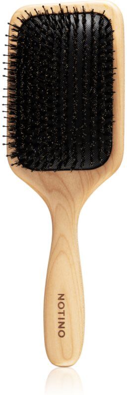 Notino Hair Collection Flat brush with boar bristles Flache Bürste mit Wildschweinborsten 1 St.