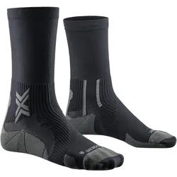 X-Socks, Unisex, Sportsocken, Run Perform Crew (45 - 47), Schwarz