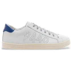 P448 für Herren. COJOHN Turnschuhe John weiß (41), Leder, Wohnung, Schnürsenkel, Lässig