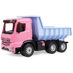 Lena GIGA TRUCKS Muldenkipper Arocs, rosa, Schaukarton