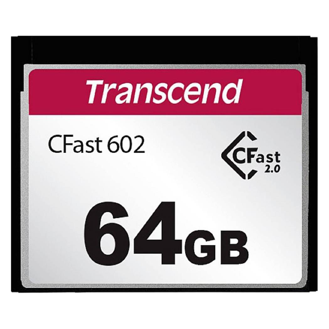 Transcend 64GB CFAST CARD SATA3 MLC WD-15 (64 GB, CFast, CFast 2.0) (TS64GCFX602)
