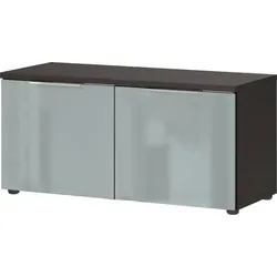 Germania Garderobenbank Genova Glas Silbergrau