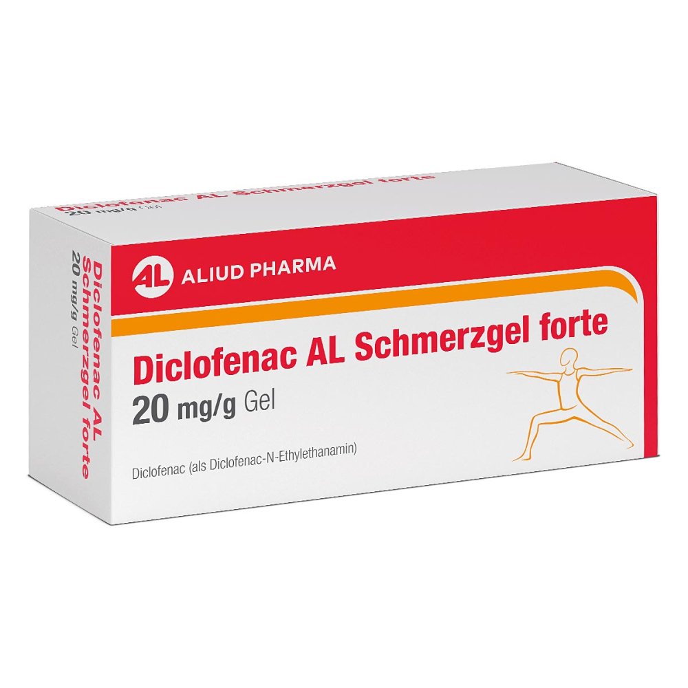 ALIUD Pharma GmbH Diclofenac AL Schmerzgel Forte 20 mg/g Gel 18719884