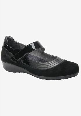 Women's Drew Genoa Flats by Drew in Black Combo (Size 8 N)