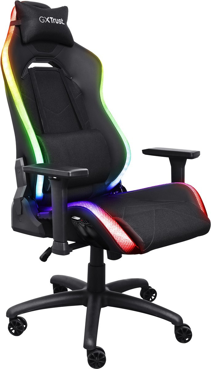 Trust GXT719 Ruya RGB Gaming Chair Zwart
