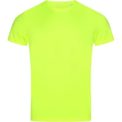 Stedman Herren Interlock Sport T-Shirt ST8000 cyber yellow S