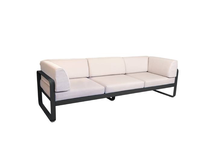 FERMOB BELLEVIE Garten-Club-Sofa 3-Sitzer