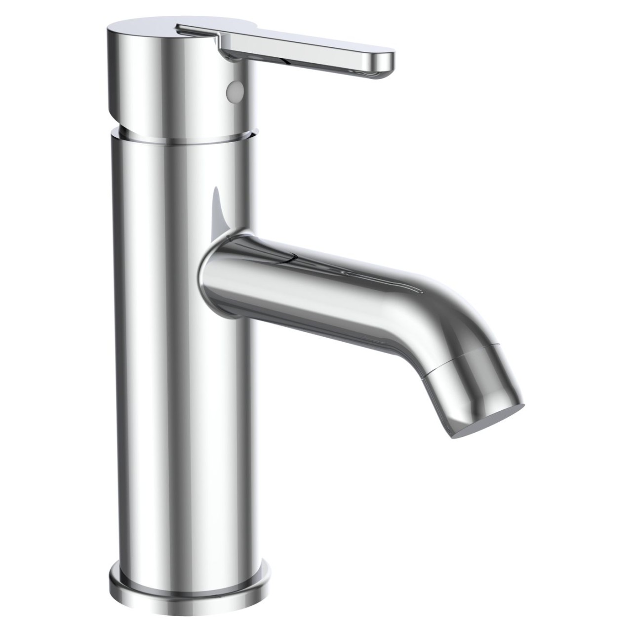 LAUFEN Waschtischarmatur Lua Eco+ Ausladung 118 mm, ohne Ablaufventil, chrom H3110810041101