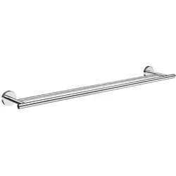 Smedbo HOME - Doppelte Handtuchstange in Chrom poliert. Länge 648 mm. HK3364