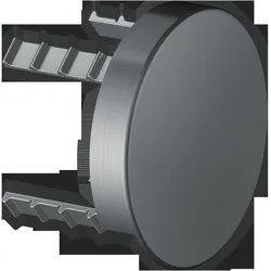 Keuco, Zubehör Sanitärinstallation, Abdeckblende IXMO rund d= 90mm sw-chr gebü