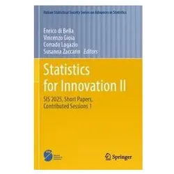 Statistics for Innovation II, Fachbücher von Enrico di Bella, Susanna Zaccarin, Vincenzo Gioia, Corrado Lagazio