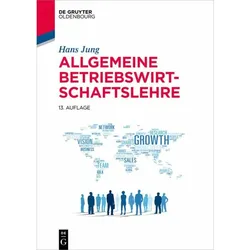 Allgemeine Betriebswirtschaftslehre, Fachbücher von Hans Jung