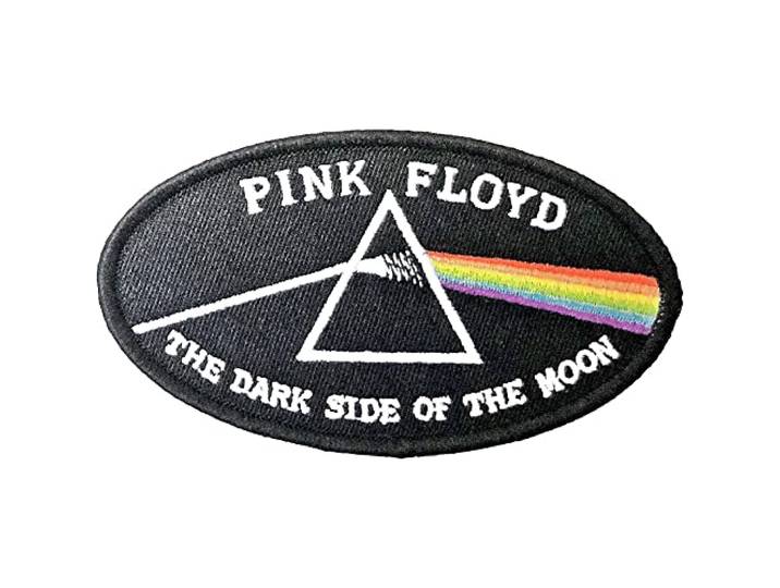 Toppa Dark Side Of The Moon Oval Black Border