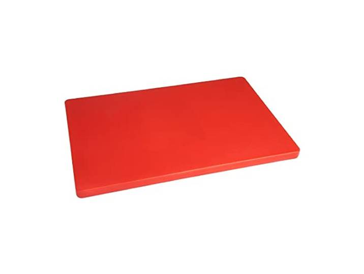 Hygiplas Dikke Lage Dichtheid Rode Snijplank 20X450X300mm Scherpe Keuken