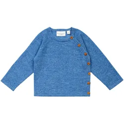 Sense Organics Wickel-Strickjacke Wolle, blau, 50