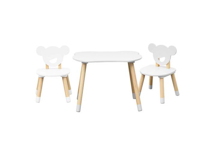 Mobili Rebecca Kindersitzgruppe Weiß 56/60/44 cm, 60x44x56 cm, Babymöbel & Kindermöbel, Kinderzimmer & Jugendzimmer, Kindersitzgruppe
