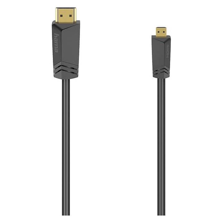 Hama HDMI (Typ A) - micro HDMI (Typ D) (1.50 m) (00205016)