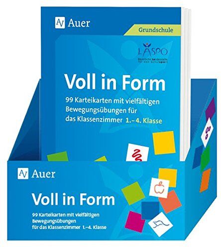 Laspo - Voll in Form: 99 Karteikarten mit vielfältigen Bewegungsübungen für das Klassenzimmer - 1.-4. Klasse - Preis vom 11.10.2026 03:10:56 h