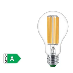 Nur noch angezeigter Bestand verfügbar:    Besonders effiziente PHILIPS E27 LED Filament Lampe 7,3W wie 100W universalweißes Licht 4000K - Beste Energie Effizienz Klasse