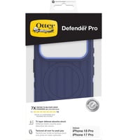 Defender Pro, Handyhülle blau, iPhone 18 Pro / 17 Pro, MagSafe