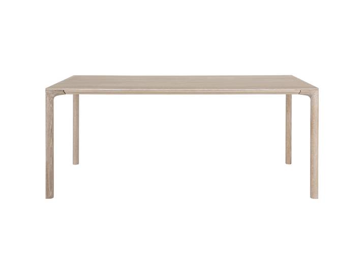 Tisch Massivo XIV Eiche Weiss Massivholz B 180 T 90 cm - Möbel Konfigurator: Traummöbel individuell zusammenstellen