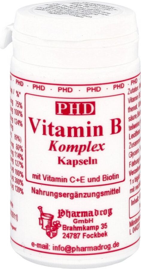 Vitamin B Komplex mit Vitaminen C+e und Biotin Kapseln