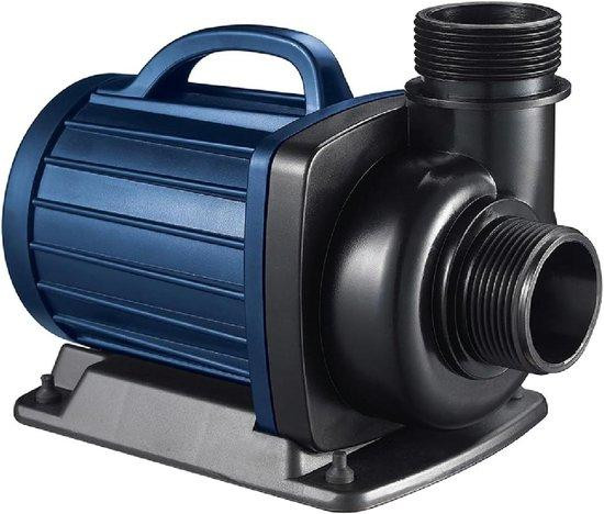 Aquaforte Vijverpomp Laagspanning - Blauwe Waterpomp voor Tuin en Watercirculatie - 10000 Liter per Uur - met Automatische Droogloopbeveiliging