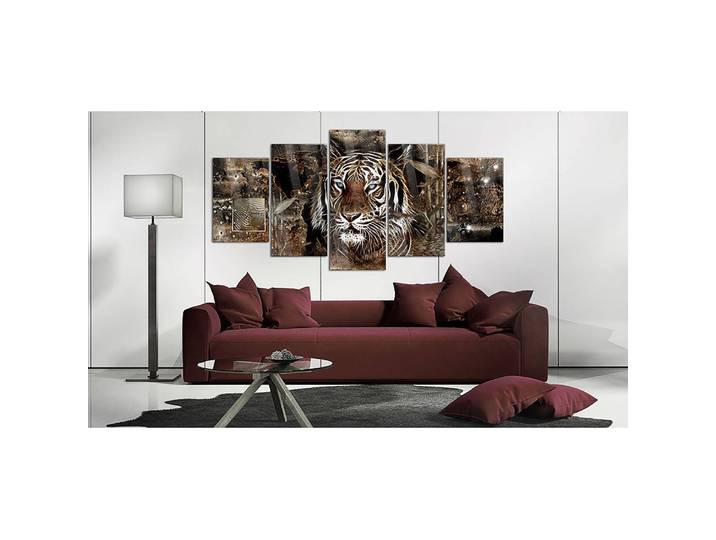Acrylglasbild Guard of the Jungle Acrylglas Braun 200 x 100cm