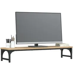 vidaXL Nackenau, Monitor Erhöhung, Braun