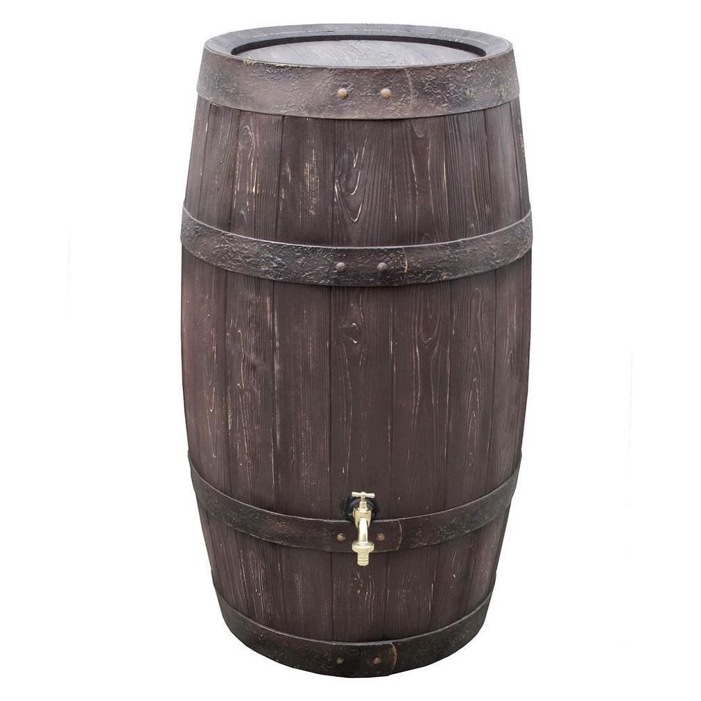Arves Regenwassertank im Barrique-Umbra-Design RBQ250-440U (250 l) (RBQ250-440U)