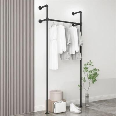 No Moden Commercial Grade Pipe Clothes Racks