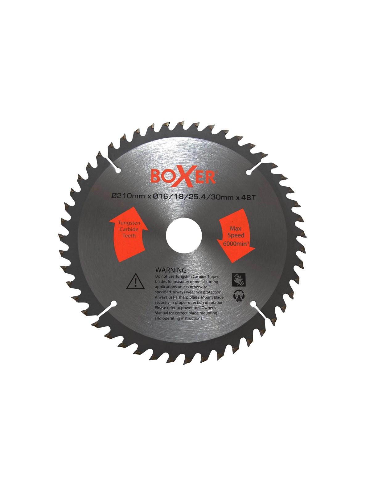 Boxer Saw blade 210mm fine 60T