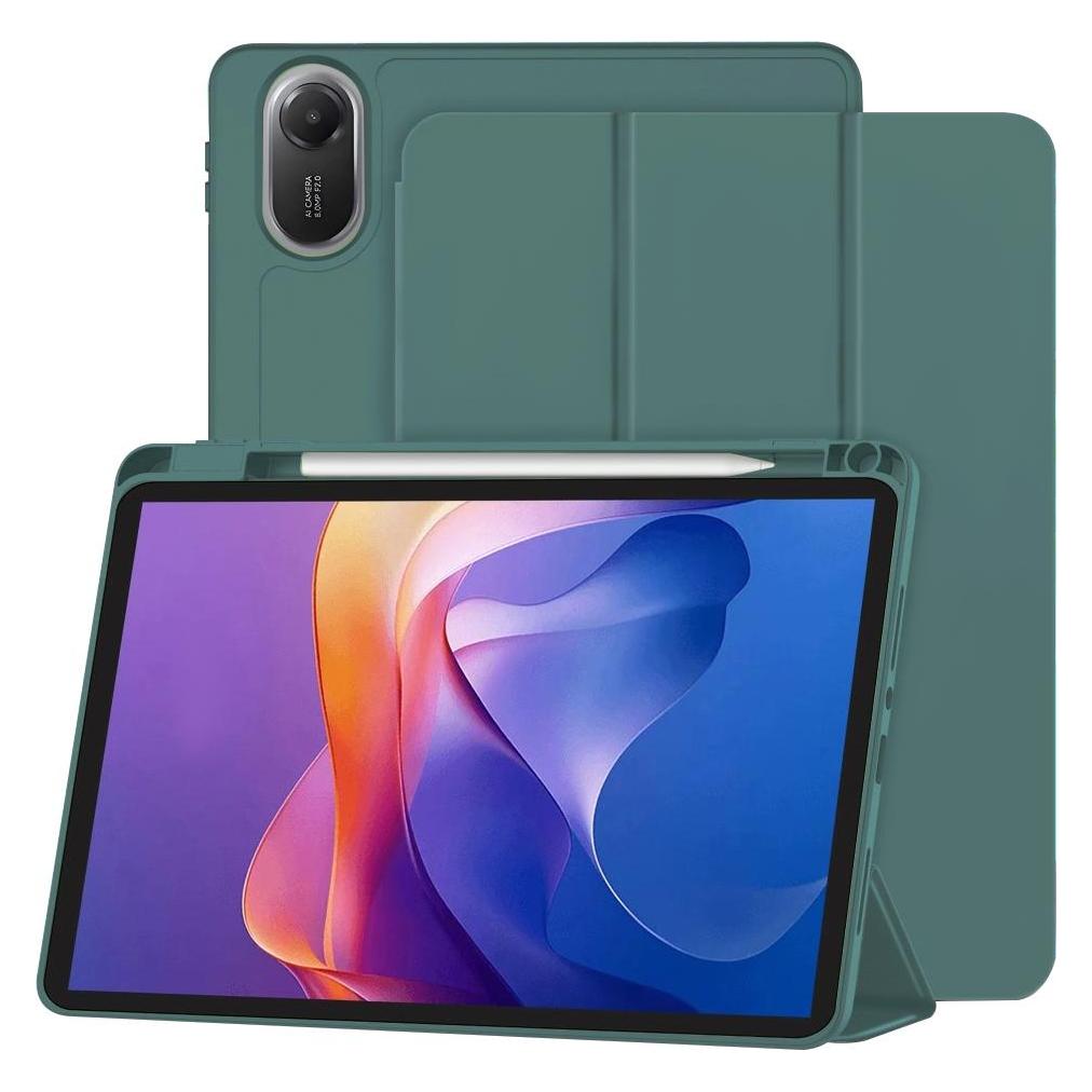 Techsuit - Flex Trifold (with Pencil Holder) - Xiaomi Redmi Pad 2 - Green (Xiaomi Redmi Pad 2) (59328925)