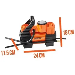 Pump'in, Kompressor, Twin (10 Bar)