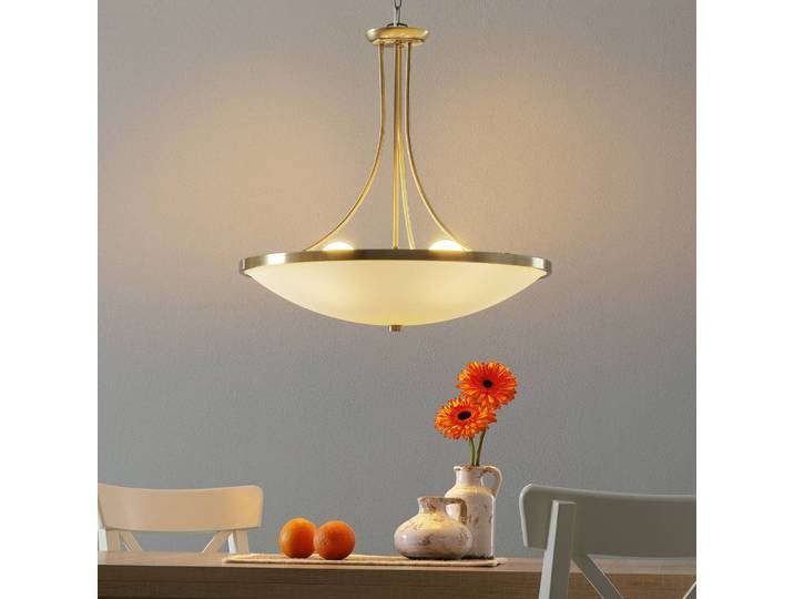 ORION Hängeleuchte TALYA, dimmbar, bronze / altmessing, für Wohn- / Esszimmer, Metall, Antik