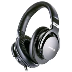 Takstar Pro 82 Kopfhörer (Keine Geräuschunterdrückung, Kabelgebunden), Kopfhörer, Schwarz