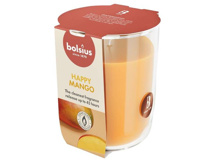 Bolsius geurglas true scents mango L
