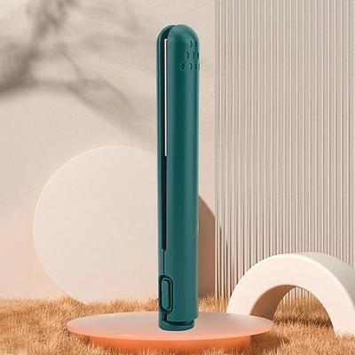 Mini-Lockenstab mit doppeltem Verwendungszweck, USB-Haarglätter und Lockenwickler, zwei in einem, tragbares Styling-Tool, sanfte Hitze für die Haarpflege auf Reisen