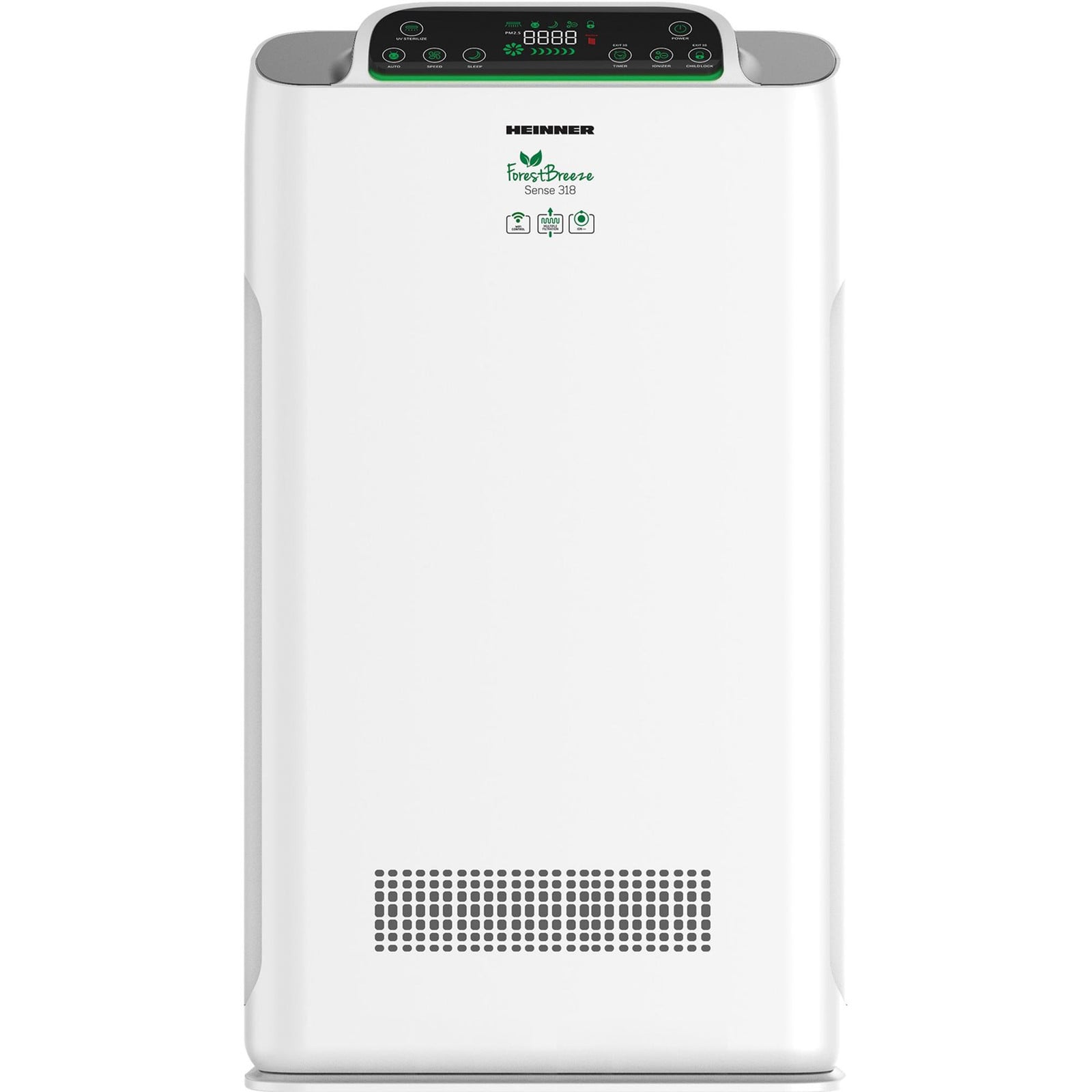 Heinner HPA-318WIFI Luchtreiniger met WiFi, HEPA en PM2.5 filter, Wit