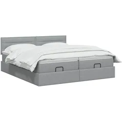 vidaXL, Bett, Ottoman Bett (200 x 200 cm)
