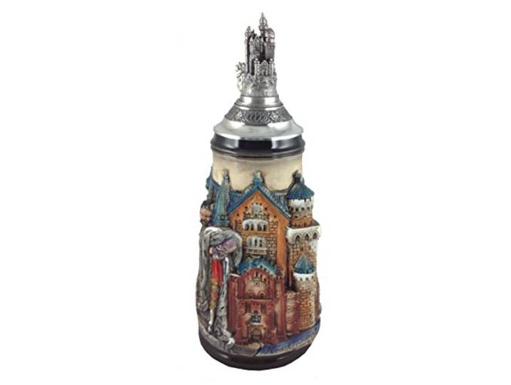 Zöller & Born Bierkrug Neuschwanstein Seidel 1 Liter Bierseidel
