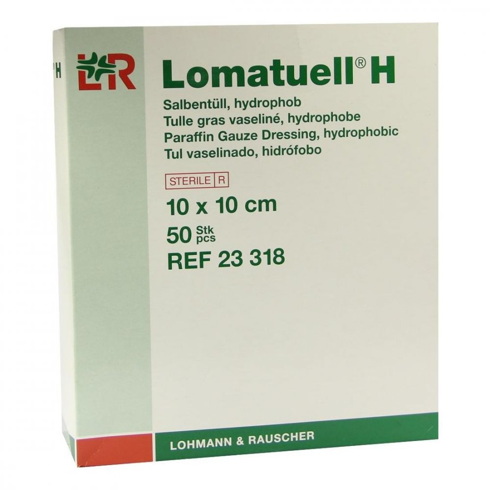 Lohmann & Rauscher GmbH & Co.KG Lomatuell H Salbentüll 10x10 cm st.23318 03275631