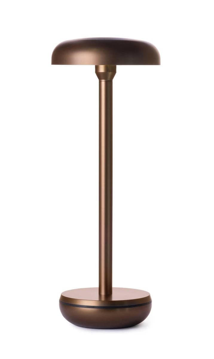 Humble Air oplaadbare tafellamp - Bronze - Aluminium